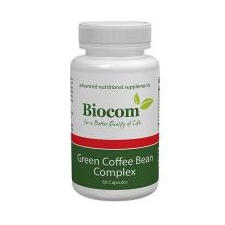 Biocom Biocom Green Coffee Bean Complex kapszula (Zöld Kávébab Komplex) 60 db vitamin és táplálékkiegészítő