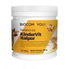 Biocom Kindervit narancsízű italpor 195 g vitamin és táplálékkiegészítő
