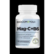 Biocom MAG-C+B6 90 kapszula vitamin és táplálékkiegészítő