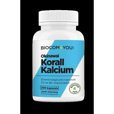 Biocom Okinawai Korall Kalcium kapszula 200 db - Biocom vitamin és táplálékkiegészítő