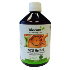 Biocom SCD Herbal probiotikus ital 500ml biokészítmény