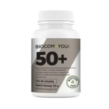 Biocom Senior 50+ 60db vitamin és táplálékkiegészítő