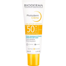 Bioderma Photoderm Krém színezetlen SPF 50+ 40 ml naptej, napolaj