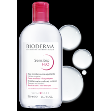  Bioderma Sensibio H2O Micellás arclemosó  500 Ml arctisztító