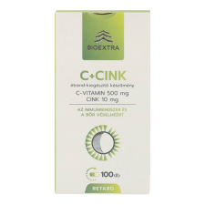  BIOEXTRA C+CINK RETARD KAPSZULA 100DB vitamin és táplálékkiegészítő