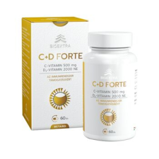 Bioextra C-vitamin 500 mg + D3-vitamin 2000 NE Forte retard étrend-kiegészítő kapszula 60x vitamin és táplálékkiegészítő