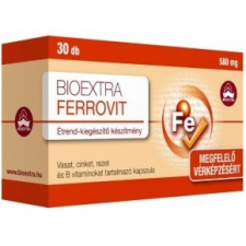 Bioextra ferrovit kapszula 60 db vitamin és táplálékkiegészítő