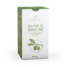  Bioextra oliva d3 3000 NE étrend-kiegészítő lágyzselatin kapszula 60 db vitamin és táplálékkiegészítő