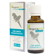 Biogenicpet Biogenicpet vitamin Bird 30 ml ENG/HU madáreledel