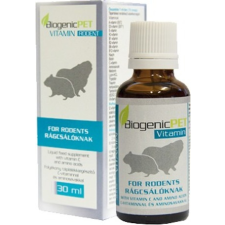 Biogenicpet folyékony vitamin rágcsálóknak rágcsáló eledel