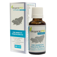 Biogenicpet vitamin Rodent 30 ml vitamin, táplálékkiegészítő rágcsálóknak