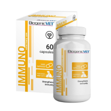BiogenicVet Immuno kapszula 60x vitamin, táplálékkiegészítő kutyáknak