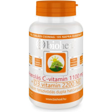 Bioheal Acerolás C-vitamin 1100mg + D3-vitamin 2200 NE filmtabletta 105db gyógyhatású készítmény