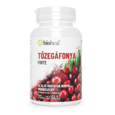 Bioheal Bioheal tőzegáfonya forte kapszula 70 db vitamin és táplálékkiegészítő