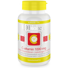 Bioheal Csipkebogyós C-vitamin 1000mg nyújtott felszívódással tabletta 70db vitamin és táplálékkiegészítő