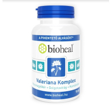  Bioheal valeriana komplex (macskagyökér+golgotavirág+komlótoboz) kapszula 70 db gyógyhatású készítmény