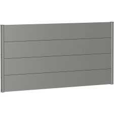 Biohort kerítés panel 180 cm x 90 cm kvarcszürke metál kerti bútor