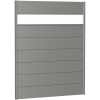 Biohort kerítés panel akrilüveggel 150 cm x 180 cm kvarcszürke metál