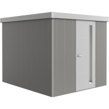 Biohort Neo 3B szerszámos ház 2.1-es változat standard ajtó kvarcszürke-ezüst kerti tárolás