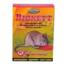 Biokett rágcsálóirtó szemes csalétek tisztító- és takarítószer, higiénia