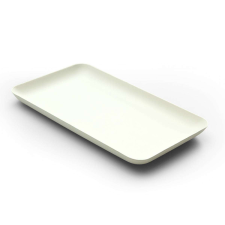 Biológiailag lebomló téglalap alakú cukornádpép lemezek, 200x120xh15 mm, 40 db party kellék