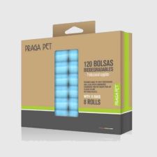 Biológiailag lebomlós kutya zacskók - 8 roll kutyafelszerelés