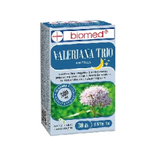 Biomed valeriana trio kapszula 30 db vitamin és táplálékkiegészítő