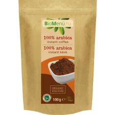 Biomenü BIO 100% Arabica instant kávé 100g BioMenü kávé