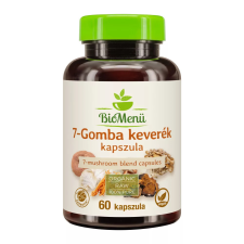 Biomenü BIO 7-gomba keverék 60db kapszul BioMenü vitamin és táplálékkiegészítő