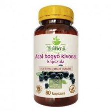 Biomenü BIO ACAI bogyó kivonat kapszula 60 db biokészítmény