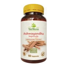 BioMenü BIO ASHWAGANDHA kapszula 60 db vitamin és táplálékkiegészítő