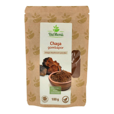 BIOMENÜ BIO CHAGA GOMBAPOR 100G 80N gyógyhatású készítmény