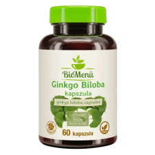 Biomenü bio Ginkgo Biloba kapszula 60db vitamin és táplálékkiegészítő