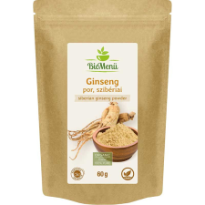  BioMenü bio ginseng por szibériai 60 g gyógyhatású készítmény