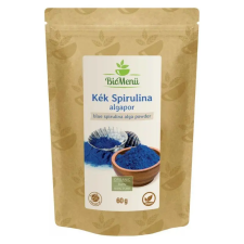 Biomenü bio kék spirulina alga por 60g vitamin és táplálékkiegészítő