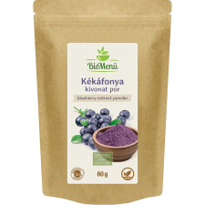 BioMenü bio kékáfonya kivonat por 60 g üdítő, ásványviz, gyümölcslé