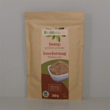 BioMenü bio kendermag fehérje por 250 g gyógyhatású készítmény