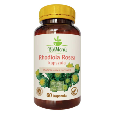  BioMenü bio rhodiola rosea 500 mg kapszula 60 db vitamin és táplálékkiegészítő