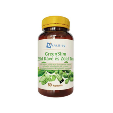 Biomenü GreenSlim Zöld Kávé és Zöld Tea kapszula 60 db vitamin és táplálékkiegészítő