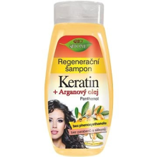 Bione Cosmetics Bio Keratin + Argánolaj Regeneráló sampon 260 ml sampon