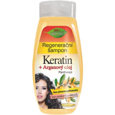 Bione Cosmetics Bio Keratin + Argánolaj Regeneráló sampon 260 ml (8595061606060) sampon