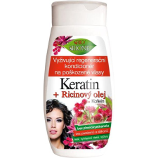 Bione Cosmetics Bio Keratin + Ricinusolaj Regeneráló kondicionáló 260 ml hajbalzsam
