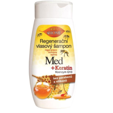 Bione Cosmetics Bio Méz + Q10 Regeneráló sampon 260 ml sampon