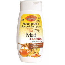 Bione Cosmetics Bio Méz + Q10 Regeneráló sampon 260 ml (8595061605193) sampon