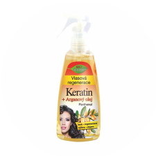 Bione cosmetics keratin+argánolaj hajregeneráló spray 260 ml hajápoló szer