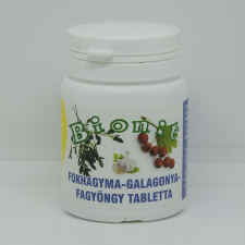 Bionit fokhagyma-galagonya fagyöngy tabletta 150 db vitamin és táplálékkiegészítő