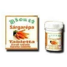 Bionit sárgarépa tabletta 70db vitamin és táplálékkiegészítő