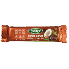 Biopont bio coco love kakaós kókuszos szelet 40 g (Gluténmentes) csokoládé és édesség
