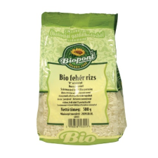  Biopont bio fehér rizs, hosszúszemű - 500 g biokészítmény