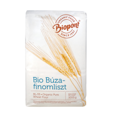 BioPont bio finom fehér búzaliszt bl-55 1000 g reform élelmiszer